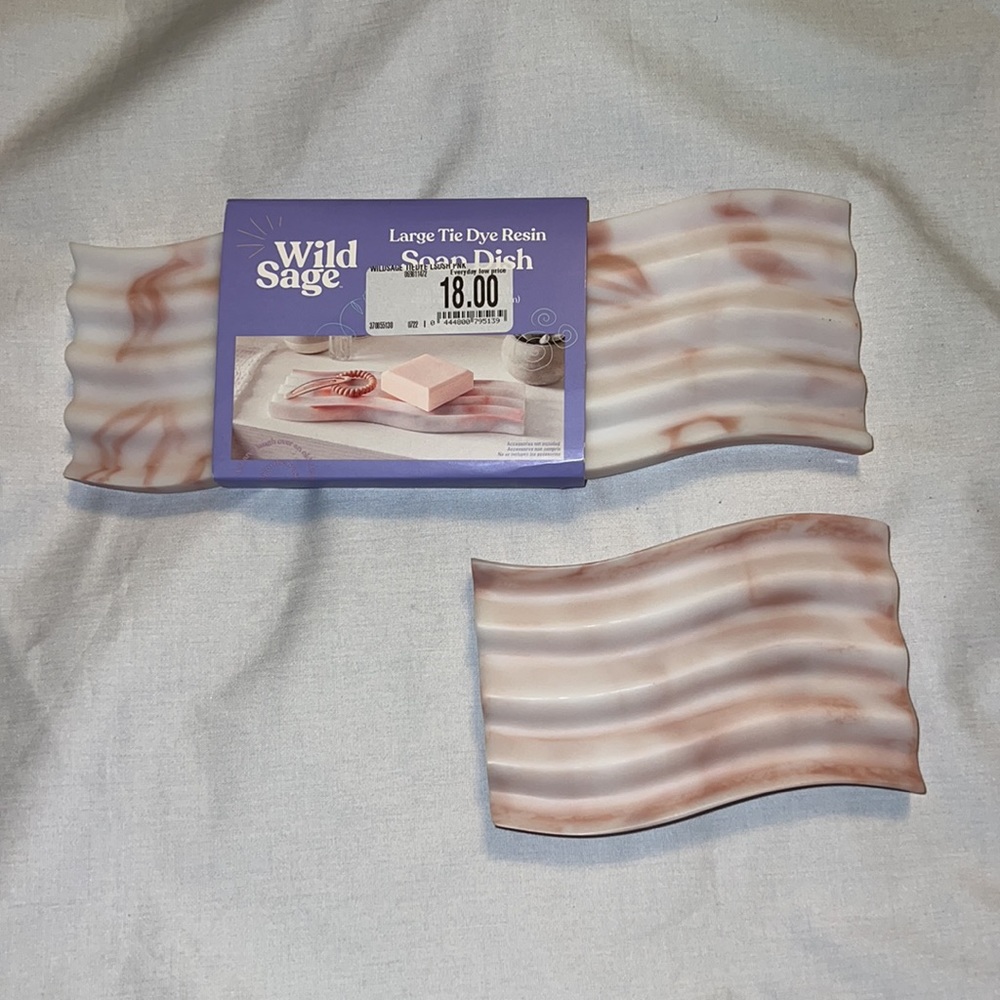 Wild Sage™ Tie Dye Large and Small Soap Dish
